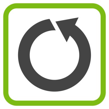 Bir çerçeve içinde CCW vektör simge döndürmek