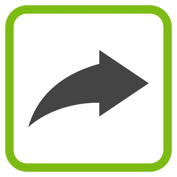 Refazer vetor ícone em uma moldura — Vetor de Stock