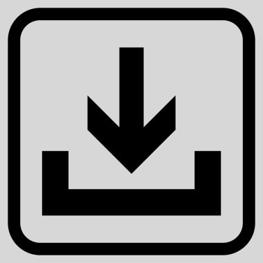 Vektör simgesi bir çerçeve içinde indirme