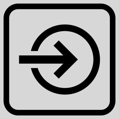 Alma vektör simgesi bir çerçeve içinde