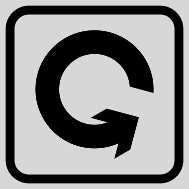 Bir çerçeve içinde CCW vektör simge döndürmek