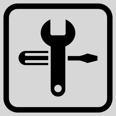 Vektör simgesi bir çerçeve içinde ayarlama