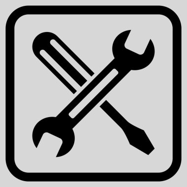 Vektör simgesi bir çerçeve içinde ayarlama