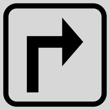 Doğru vektör simge bir çerçevede açmak