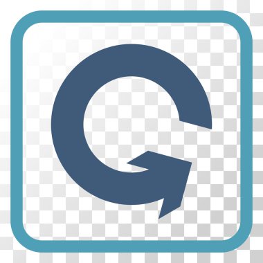 Bir çerçeve içinde CCW vektör simge döndürmek