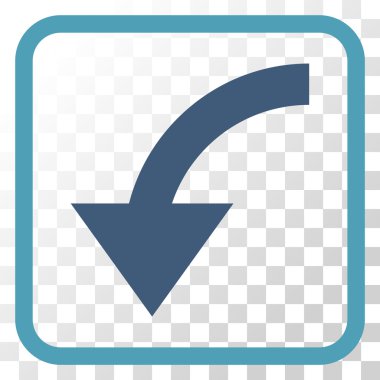 Bir çerçeve içinde CCW vektör simge döndürmek