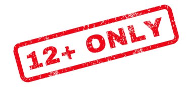 12 artı sadece metin damgası