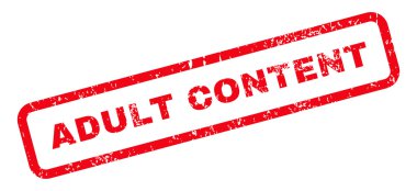 Yetişkin içerik metin damgası