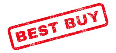 Best Buy Text Rubber Stamp