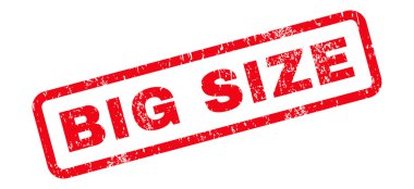 Büyük boy metin damgası