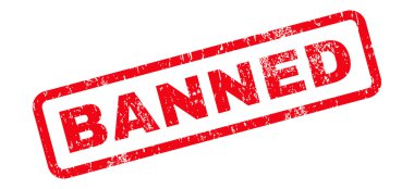 Yasaklı metin damgası