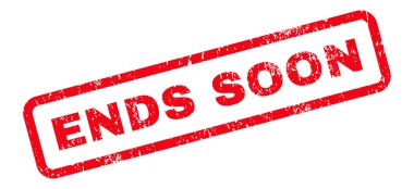 Yakında biter metin damgası