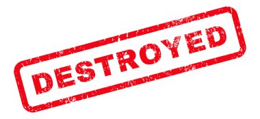 Yok edilen metin damgası