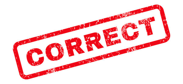 Правильная текстовая резиновая печать
