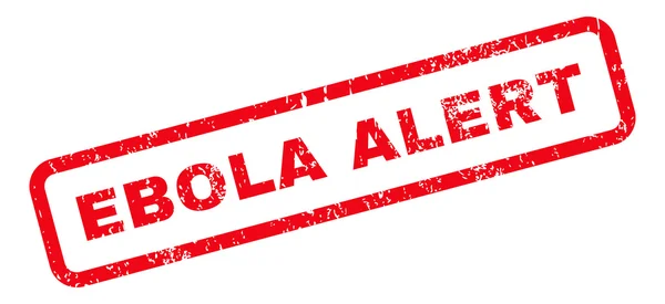 Ebola alarm text rubber stamp — Stockvektor