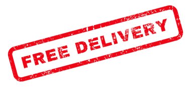 Ücretsiz teslimat metin damgası
