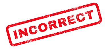 Yanlış metin damgası