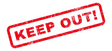 Ünlem işareti metin damgası tutmak