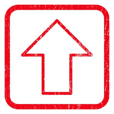 Simge lastik damgası yukarı ok