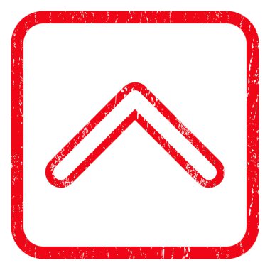 Simge lastik damgası yukarı ok ucu