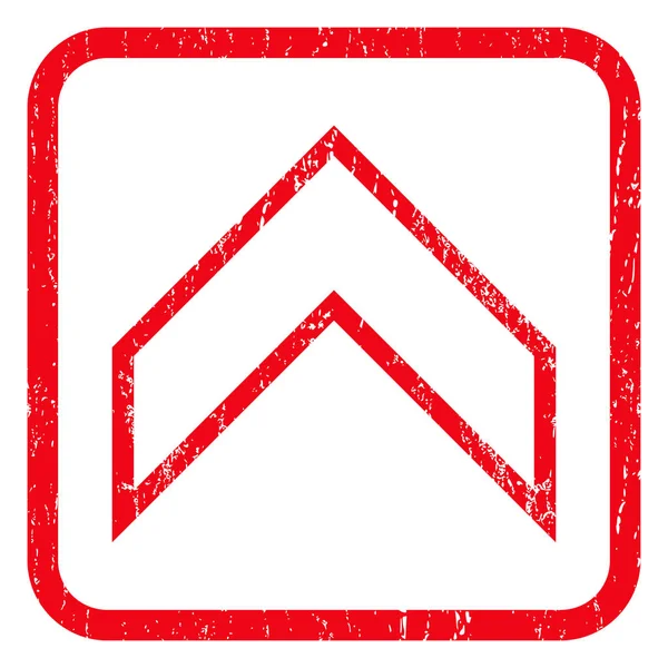 Simge lastik damgası yukarı ok ucu