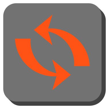 Yuvarlatılmış Kare vektör simge Yenile