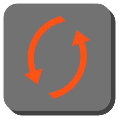 Yuvarlatılmış Kare vektör simge Yenile