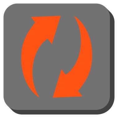 Yuvarlatılmış Kare vektör simge Yenile