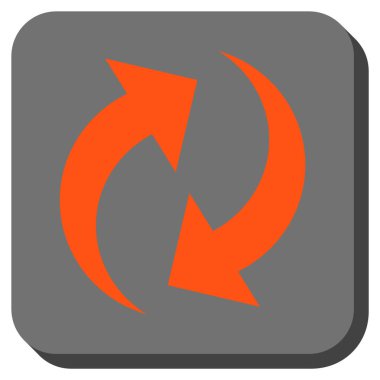 Yuvarlatılmış Kare vektör simge Yenile