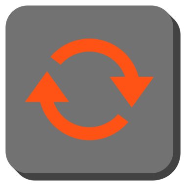 Yuvarlatılmış Kare vektör simge Yenile