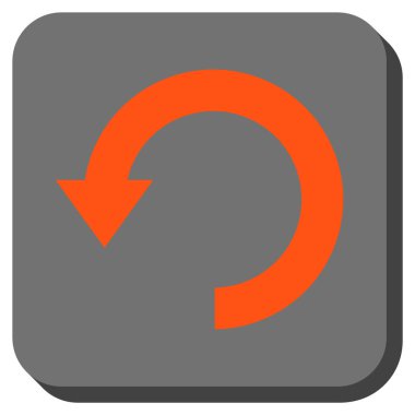 Yuvarlatılmış Kare vektör simgesi Döndür