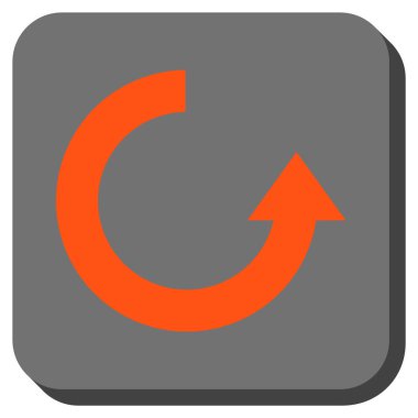 Yuvarlatılmış Kare vektör simge Döndür