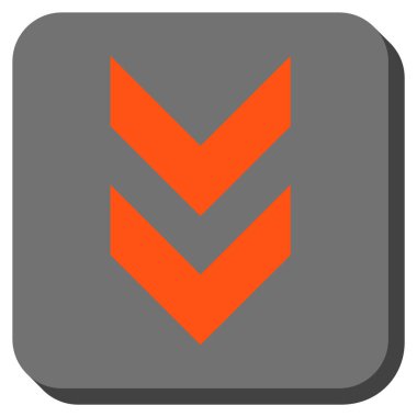 Yuvarlatılmış Kare vektör simgesi kaydır