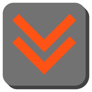 Yuvarlatılmış Kare vektör simgesi kaydır