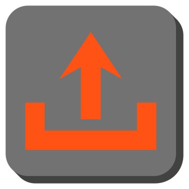 Yuvarlatılmış Kare vektör simge yüklemek