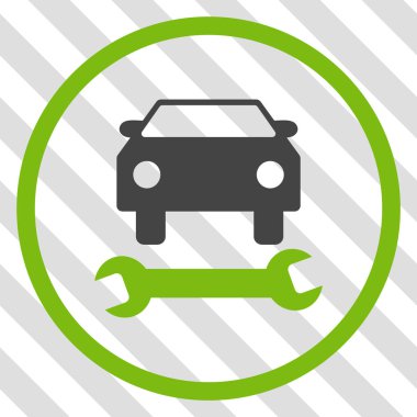 araba tamir vektör simgesi