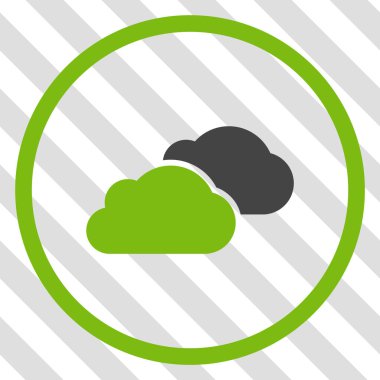 Bulutlar vektör simgesi