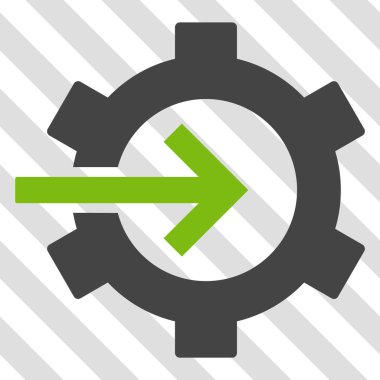 COG Tümleştirme vektör simgesi