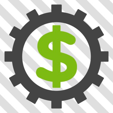 Finans sektöründe vektör simgesi