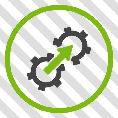 Dişli Tümleştirme vektör simgesi