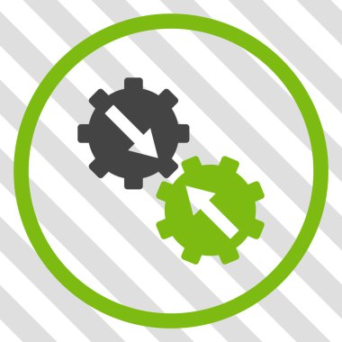 Dişli Tümleştirme vektör simgesi