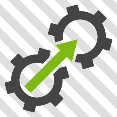 Dişli Tümleştirme vektör simgesi