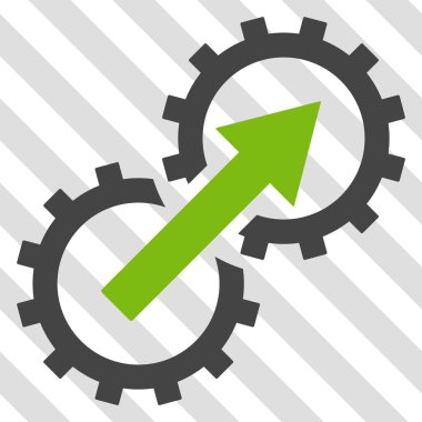 Dişli Tümleştirme vektör simgesi