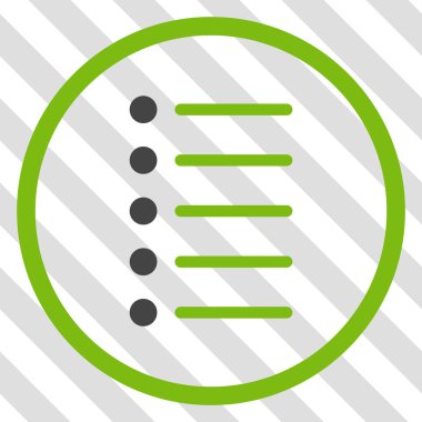 Öğeleri vektör simgesi