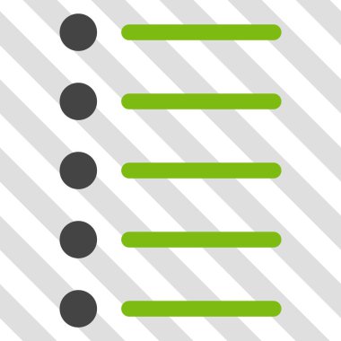 Öğeleri vektör simgesi