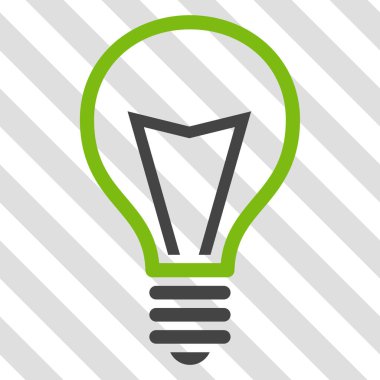 lamba ampul vektör simgesi