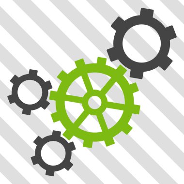 Mekanizması vektör simgesi