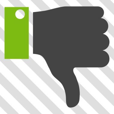 başparmak aşağı vektör simgesi