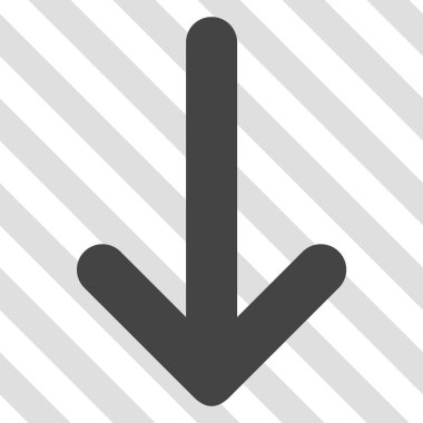 ok aşağı vektör simgesi