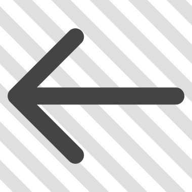 Ok sol vektör simgesi